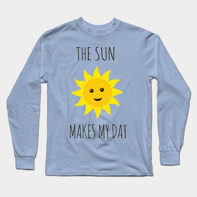 The sun makes my day Long Sleeve T-Shirt by wanungara